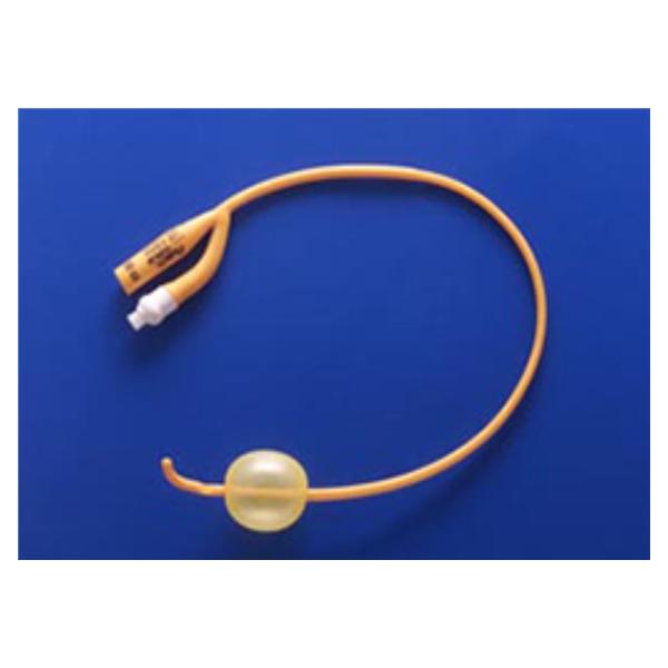 Catheter Foley Pure Gold Tiemann 24Fr 30cc Coude Tip PTFE Coated 2-Way 16